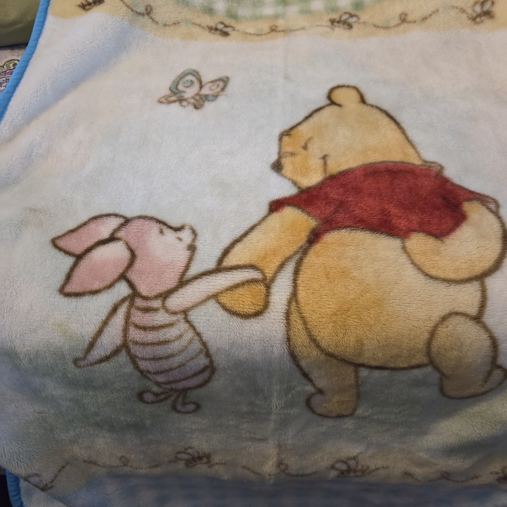Winnie the Pooh and Piglet Blanket